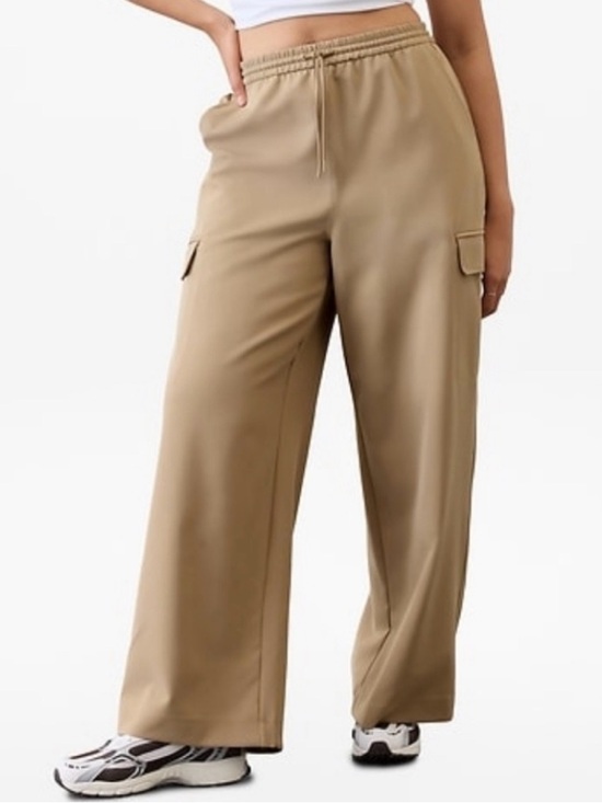 Athleta Pants - Athleta Promenade Wide-Leg Cargo Pants